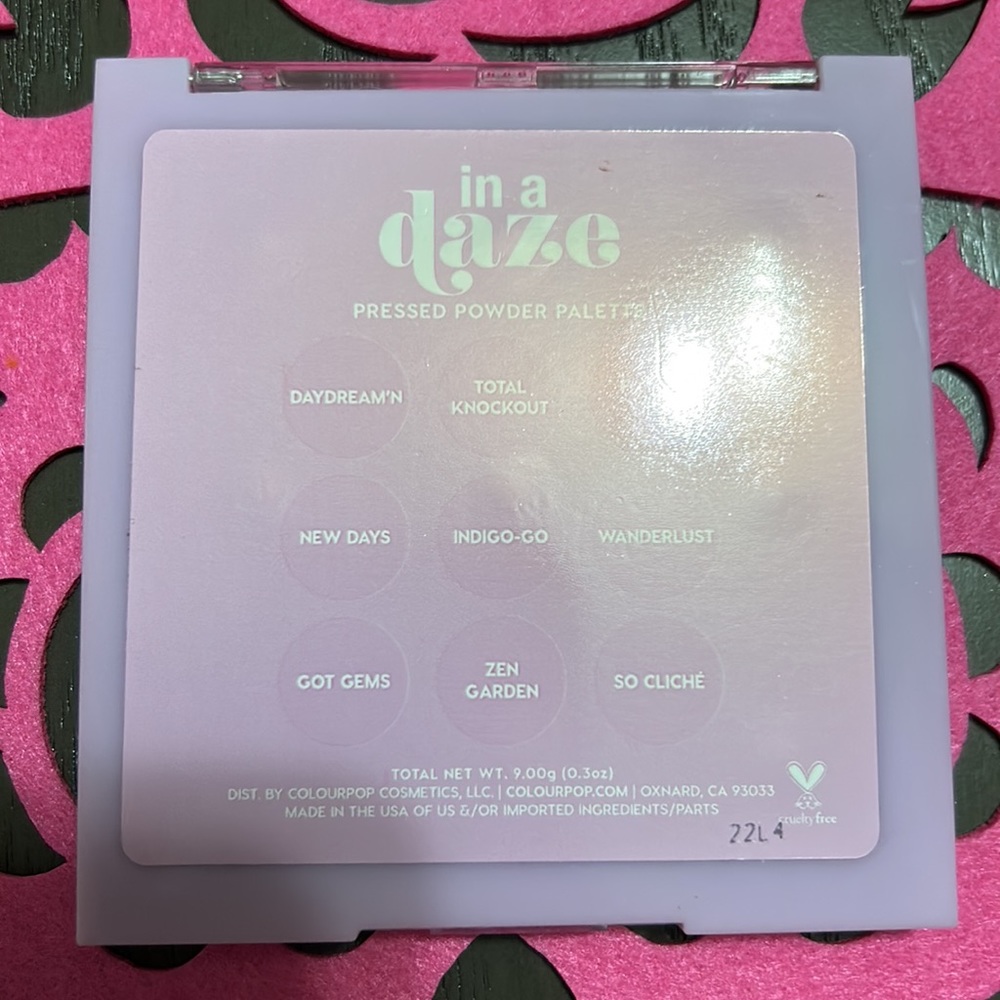 Colourpop In A Daze eyeshadow palette - Picture 5 of 5